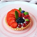 Pidy tortine di frolla rigate, dolci Ø 9 cm,vegane - 1