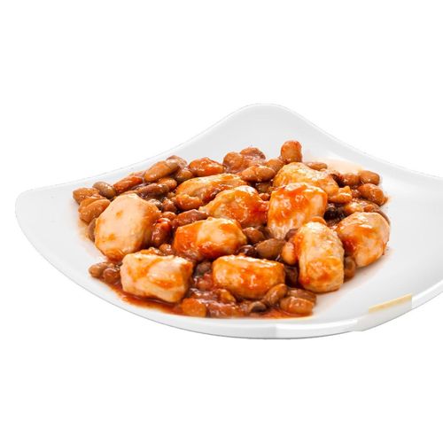 Piatto pronto "salsiccia e fagioli", senza glutine