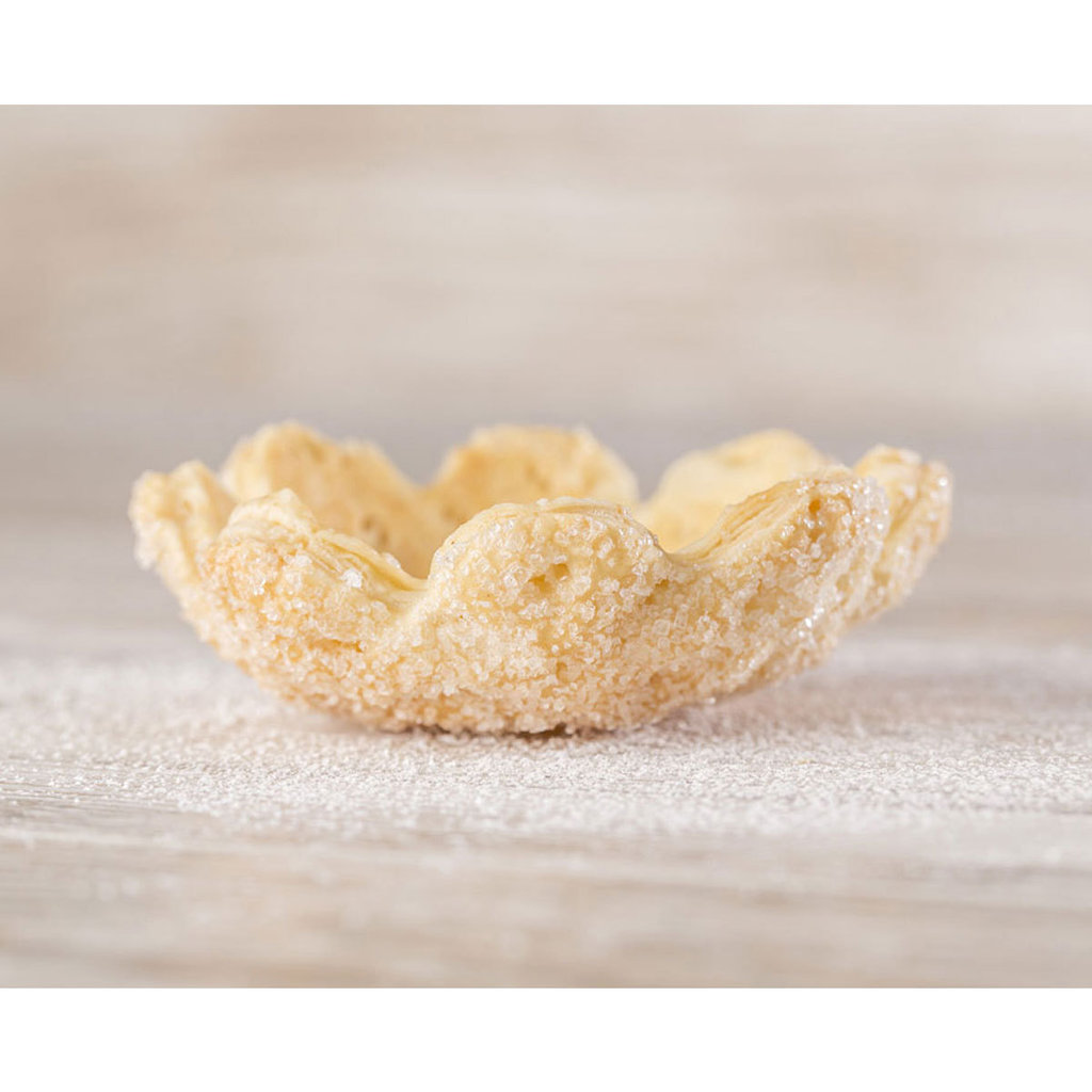 Tortine a forma di fiore da farcire