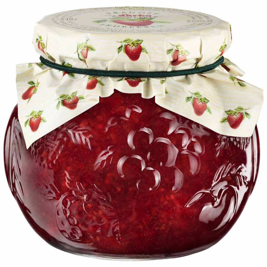 Darbo confettura extra di fragole, 640 g