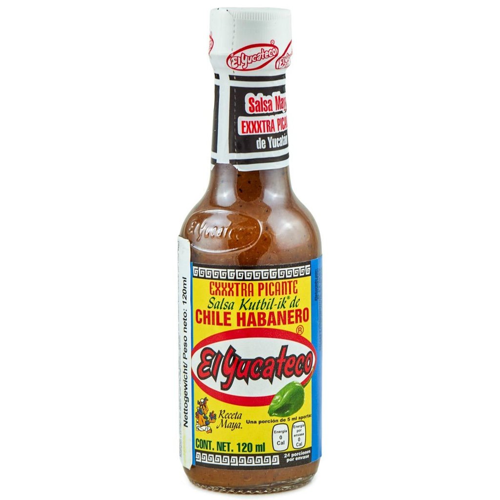 El Yucateco Kutbil salsa extra piccante, 120 ml