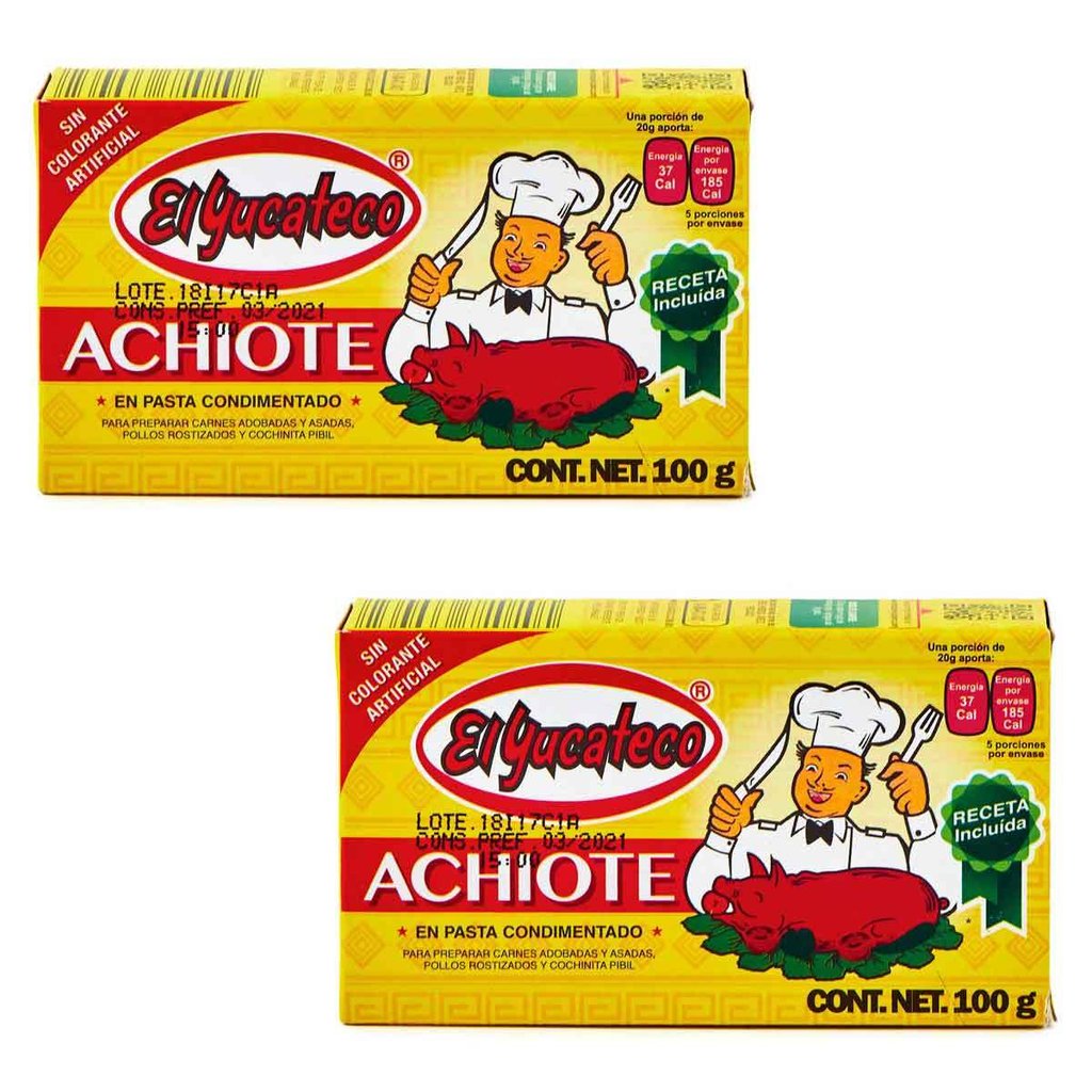 Pasta "Achiote El Yucatero", 100 g