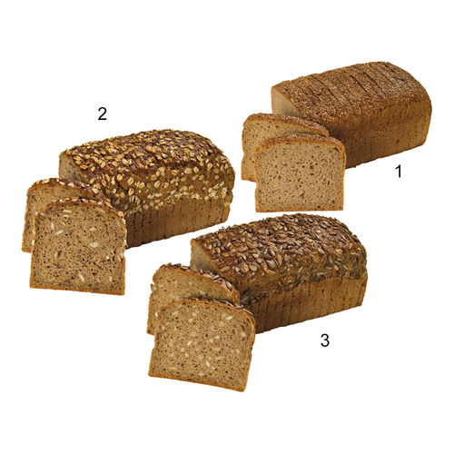 Assortimento di pane affettato, 3 varietà