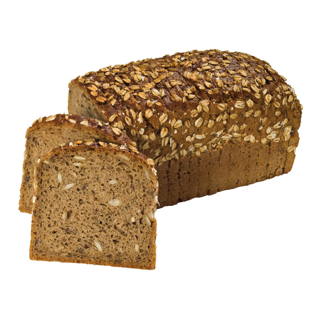 Pane ai cereali misti, pretagliato