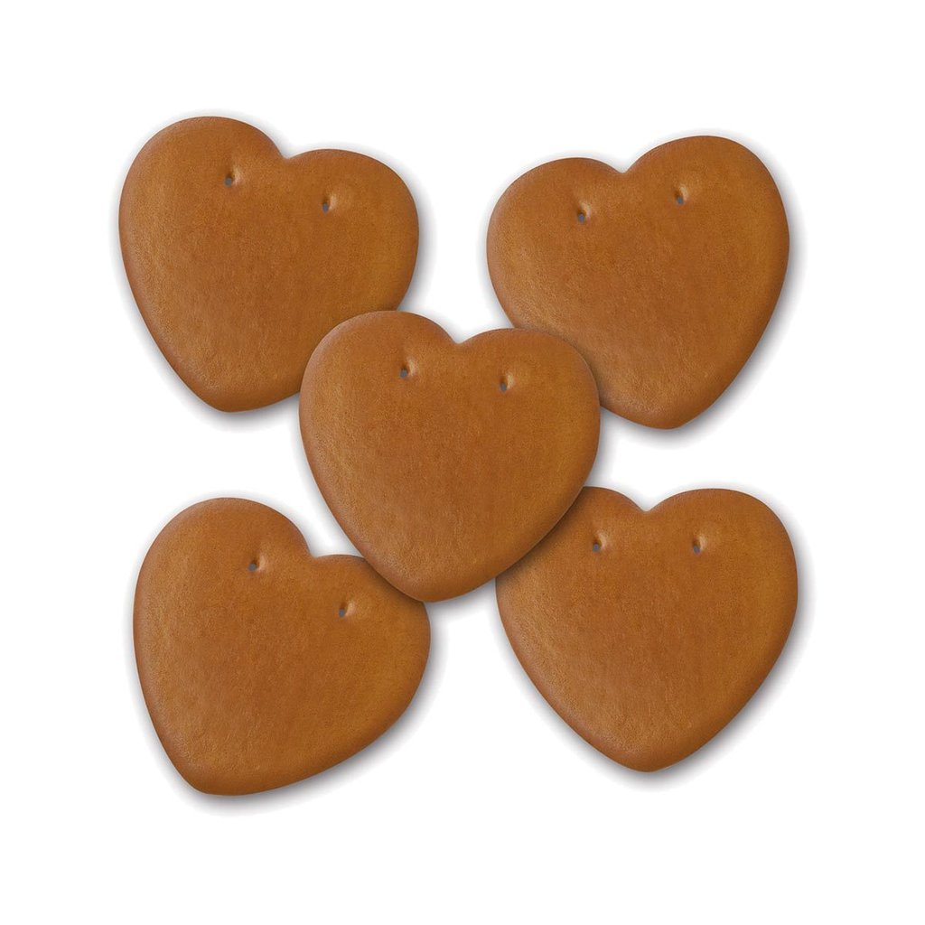 Cuore di pan pepato "Rohling", 10 x 10 cm
