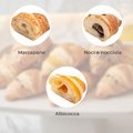 Selezione di mini croissant, 3 varietà - 1