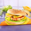 Panino per hamburger con sesamo - 3