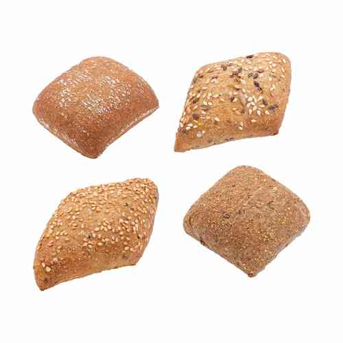 Confezione assortita di mini-panini rustici