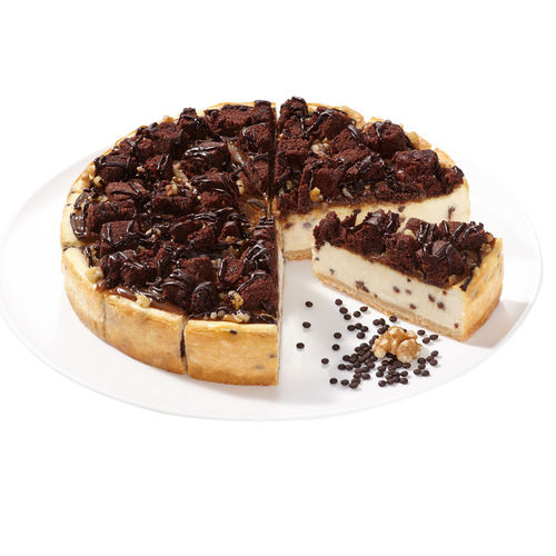Cheescake Supreme "caramello-brownie",pretagliata