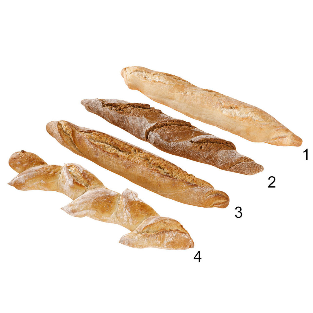 Selezione di baguette "Gourmet", 4 varietà