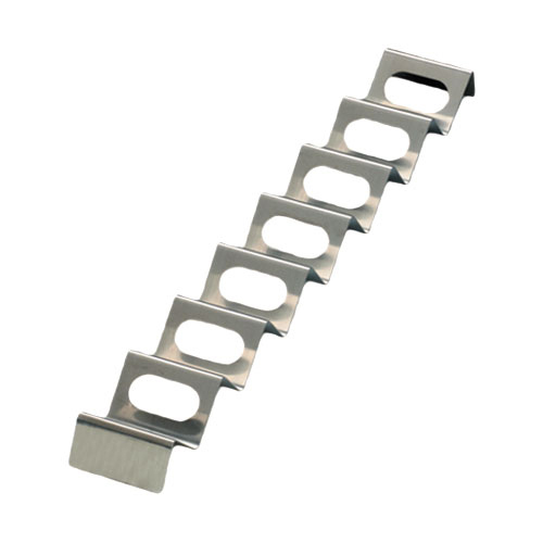 Espositore per snack, in acciaio, lungo&corto