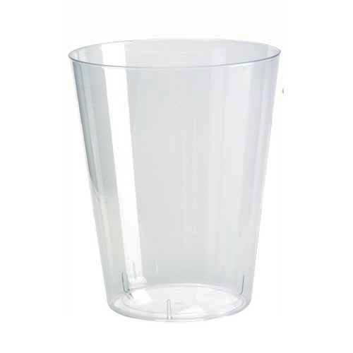 Bicchiere di plastica, trasparente, 200 ml