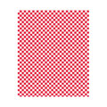 Carta per burger, rosso/bianco
