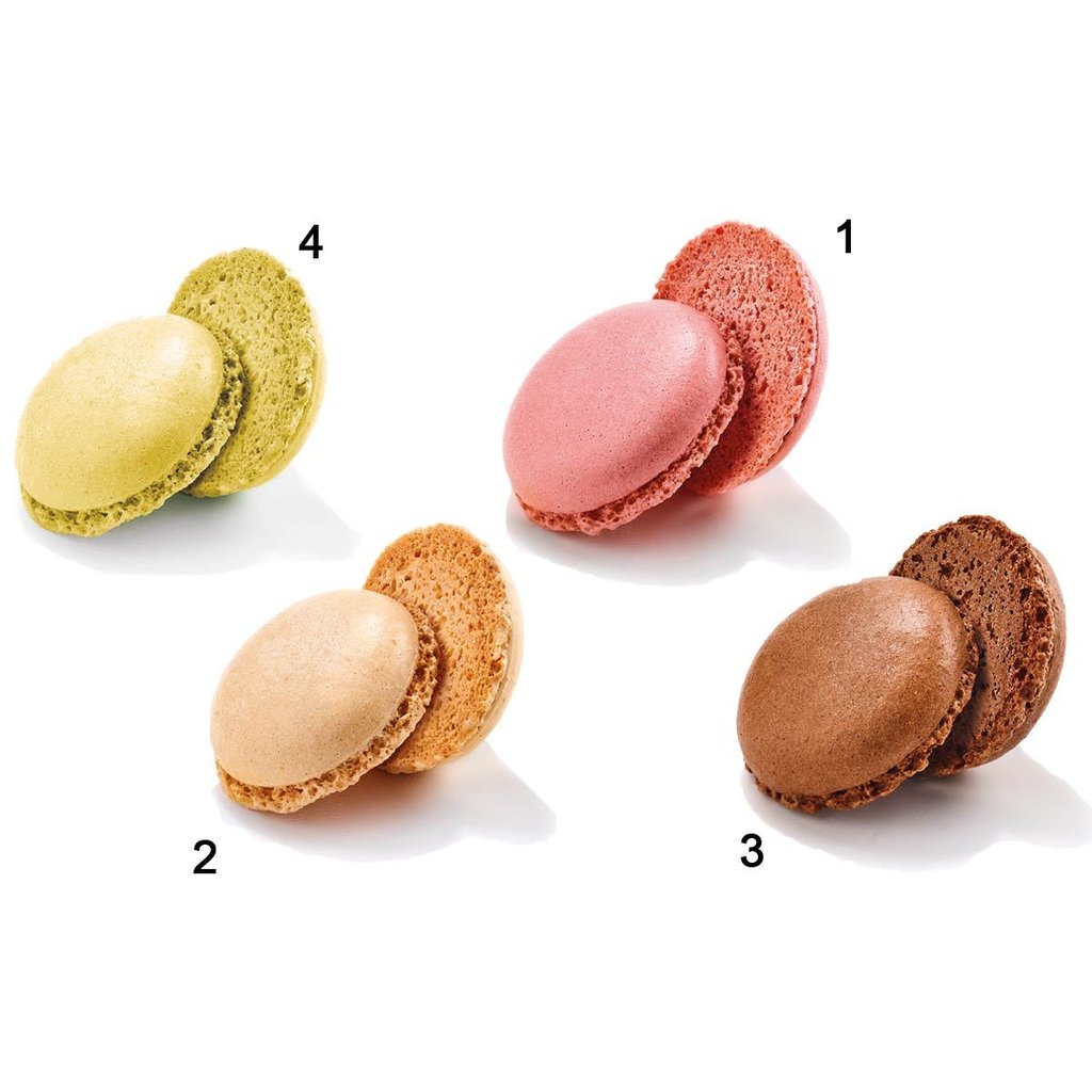 Mix "Macarons", vuoti, 4 varietà