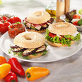 Bagel al sesamo, pretagliato - 1
