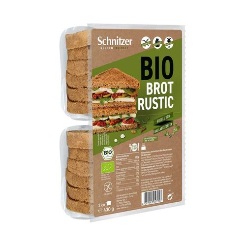 Schnitzer Bio bread`n toast dark, senza glutine
