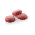 Macarons, rosso