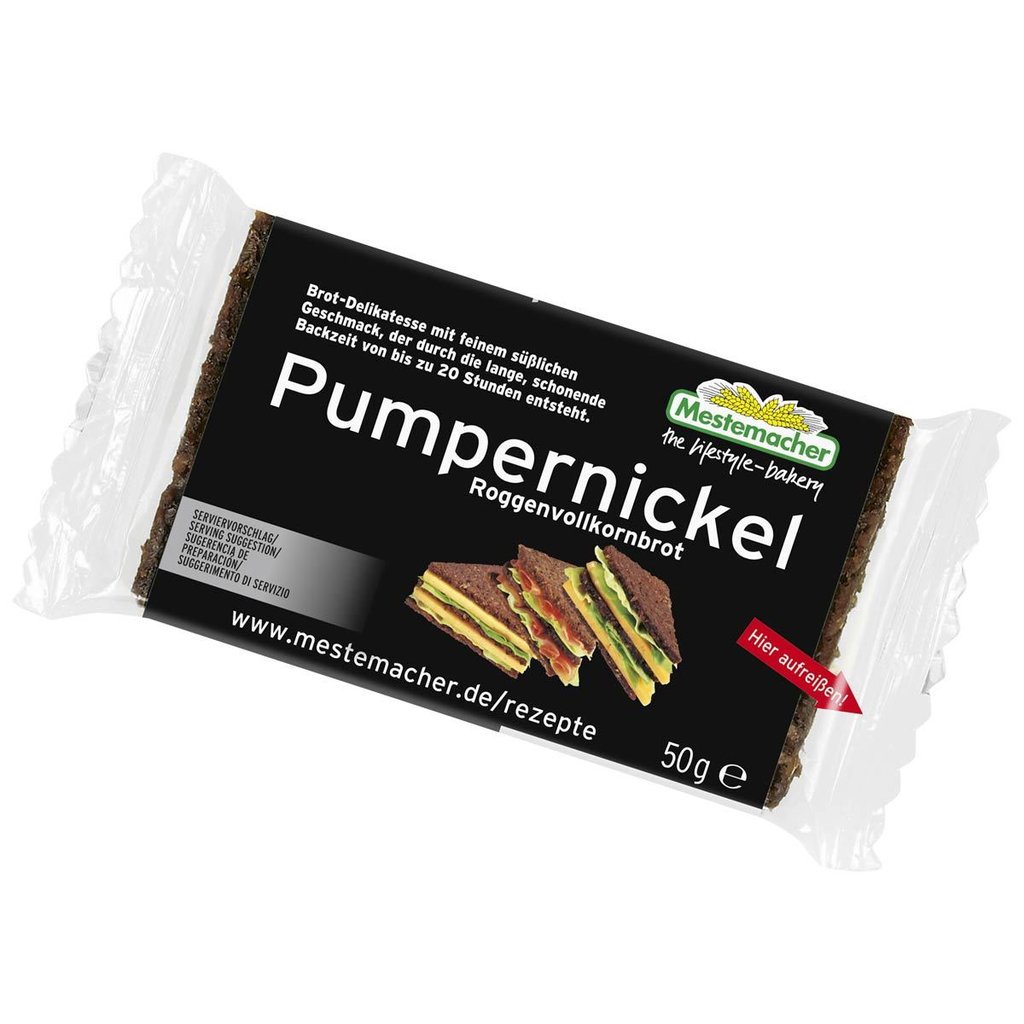 Mestemacher "Pumpernickel", quadrato