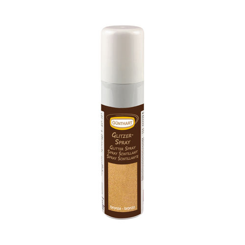 Glitter spray, bronzo